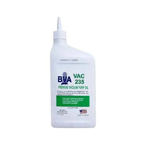 ACEITE P/BOMBA VACIO BVA 235Q 1/4 GL SUPERCOOL