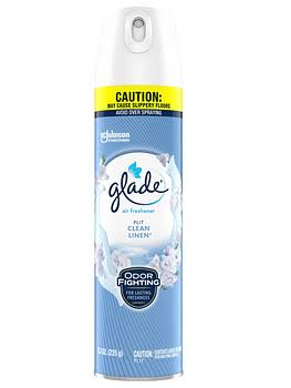 AMBIENTADOR SPRAY CLEAN LINEN GLADE 8ONZ
